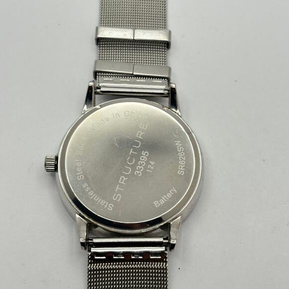 Silver Structure Men's Watch - Picture 5 of 5